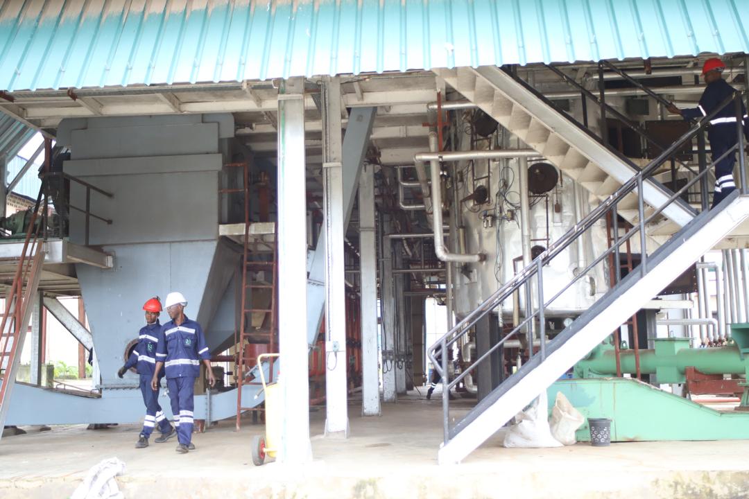Topcell operations team working safely inside the plant